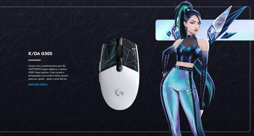 Mouse K/DA G305