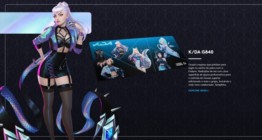 Mousepad K/DA G840