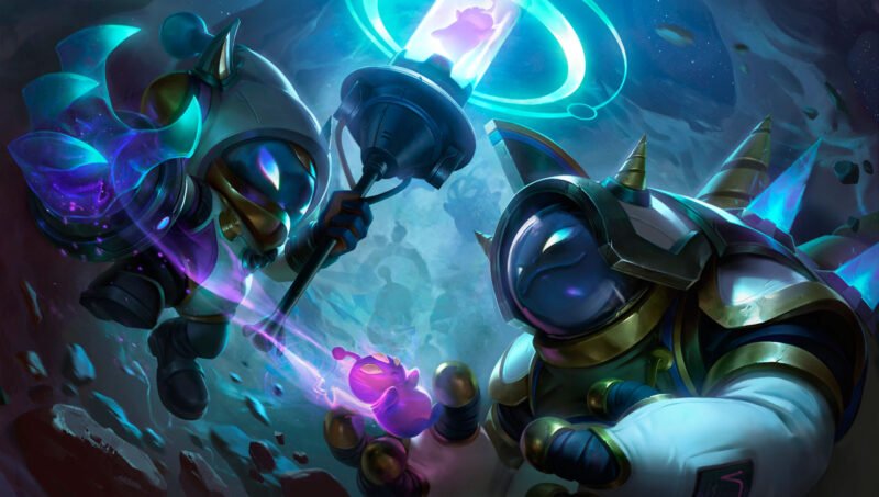 lol coleção astronauta veigar rammus