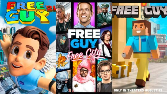 free guy cartazes jogos