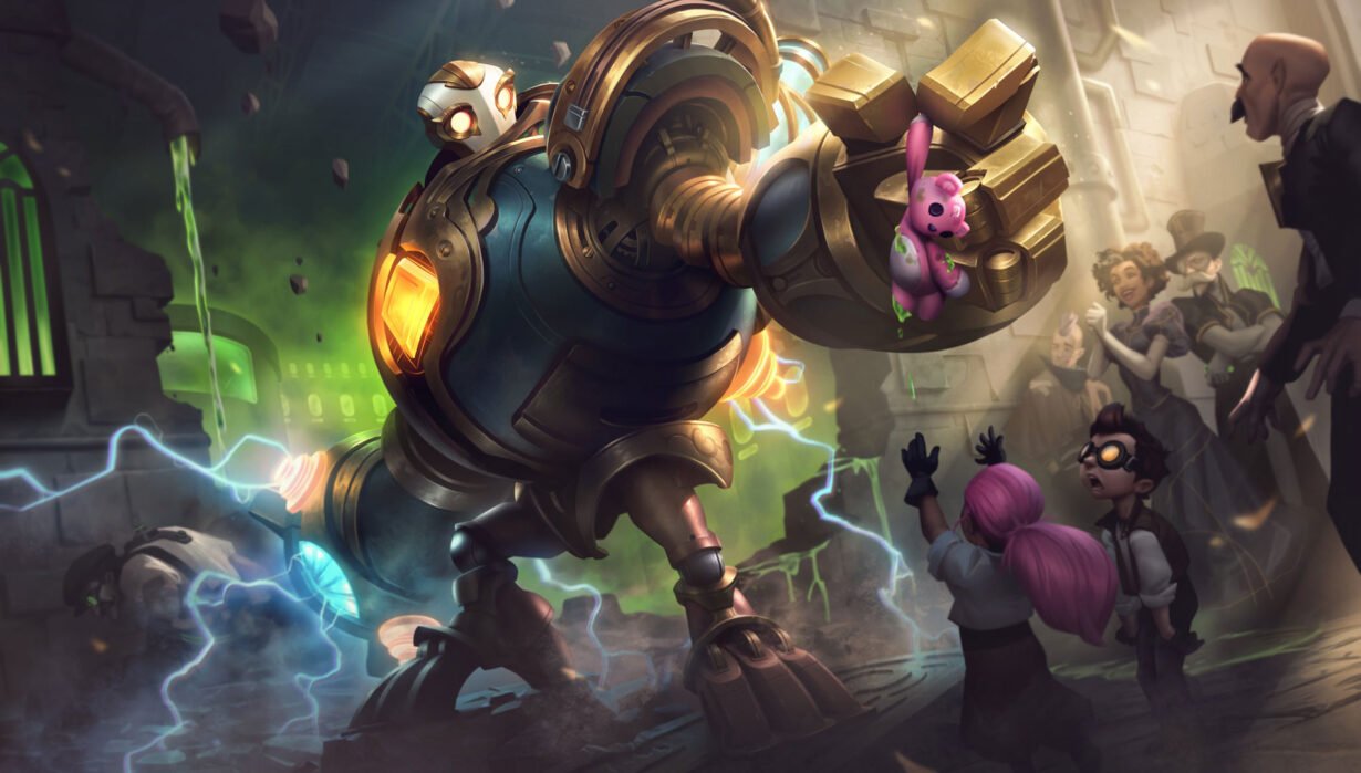 lol blitzcrank vitorioso