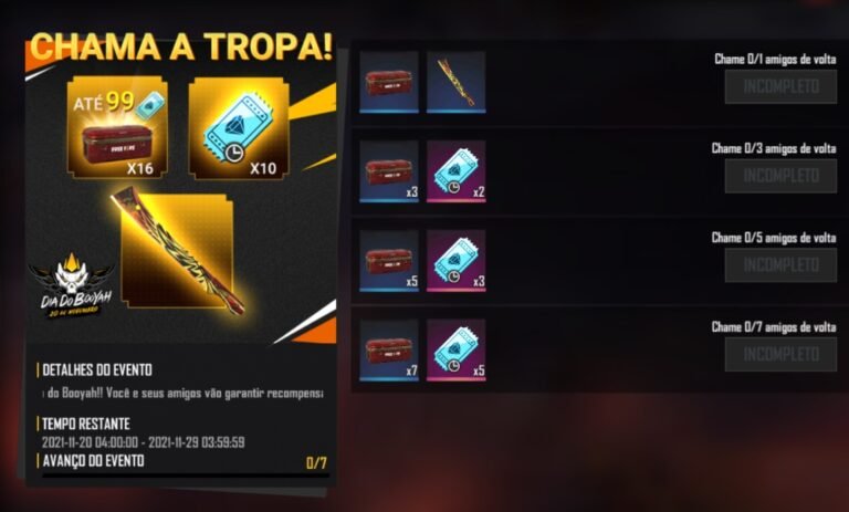 Evento Chama a Tropa