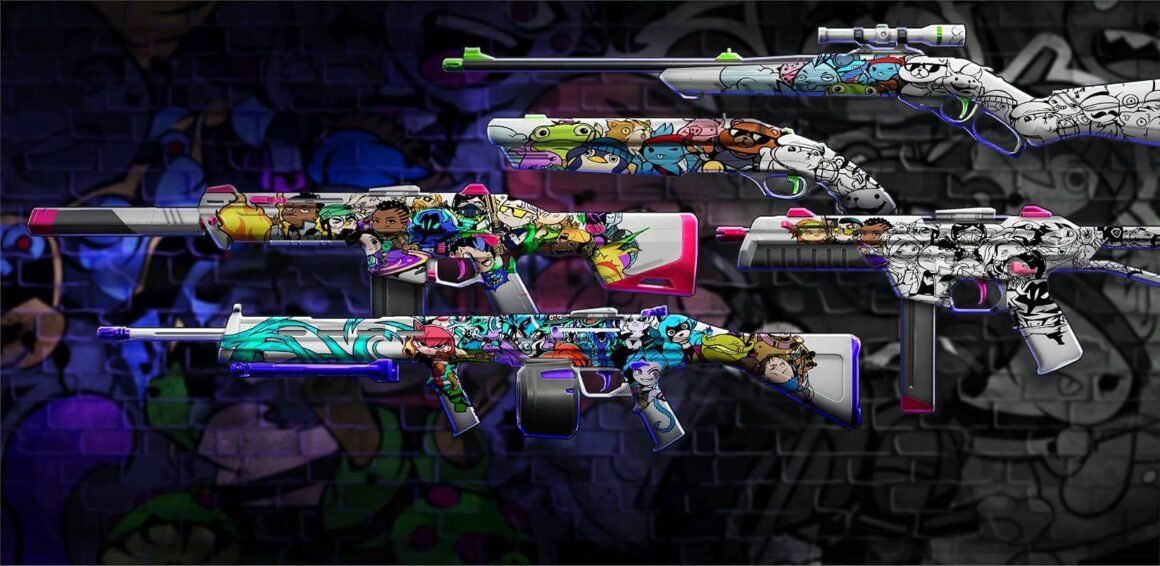 valorant coleção rabisquinhos