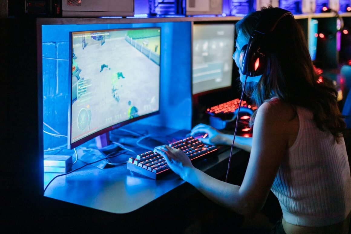 Mulher gamer