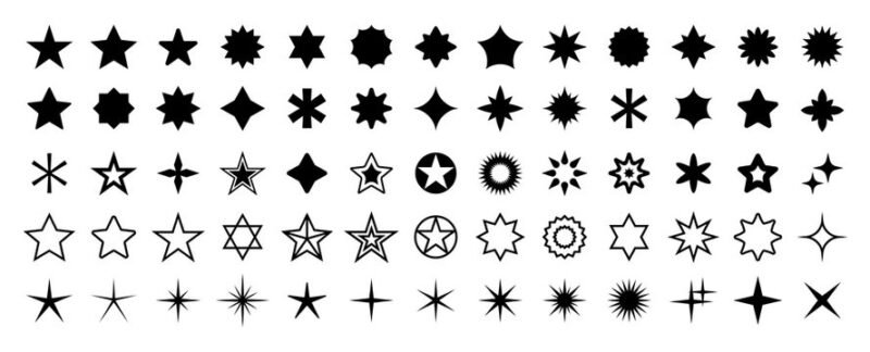 Símbolos de estrela