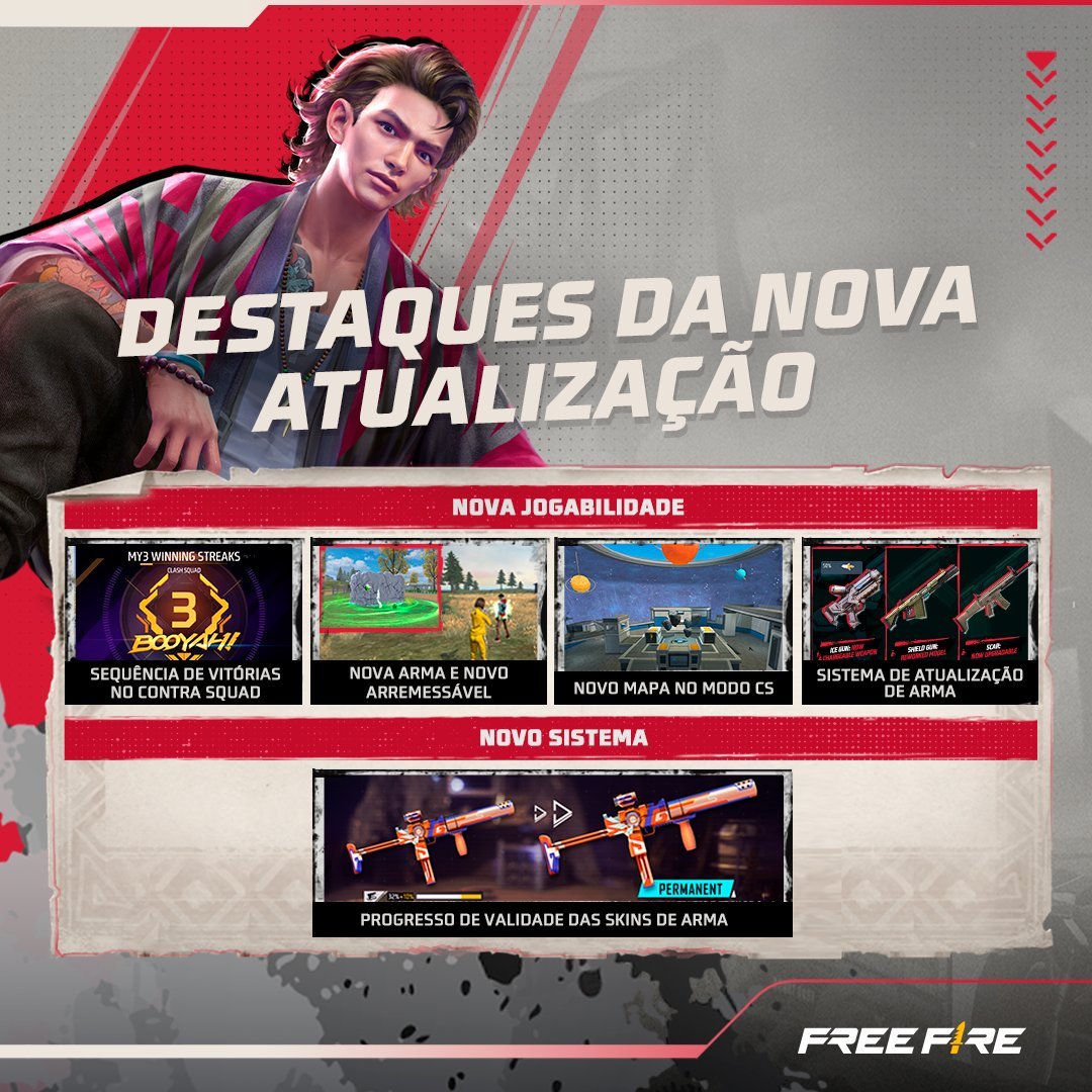 Atualização Free Fire