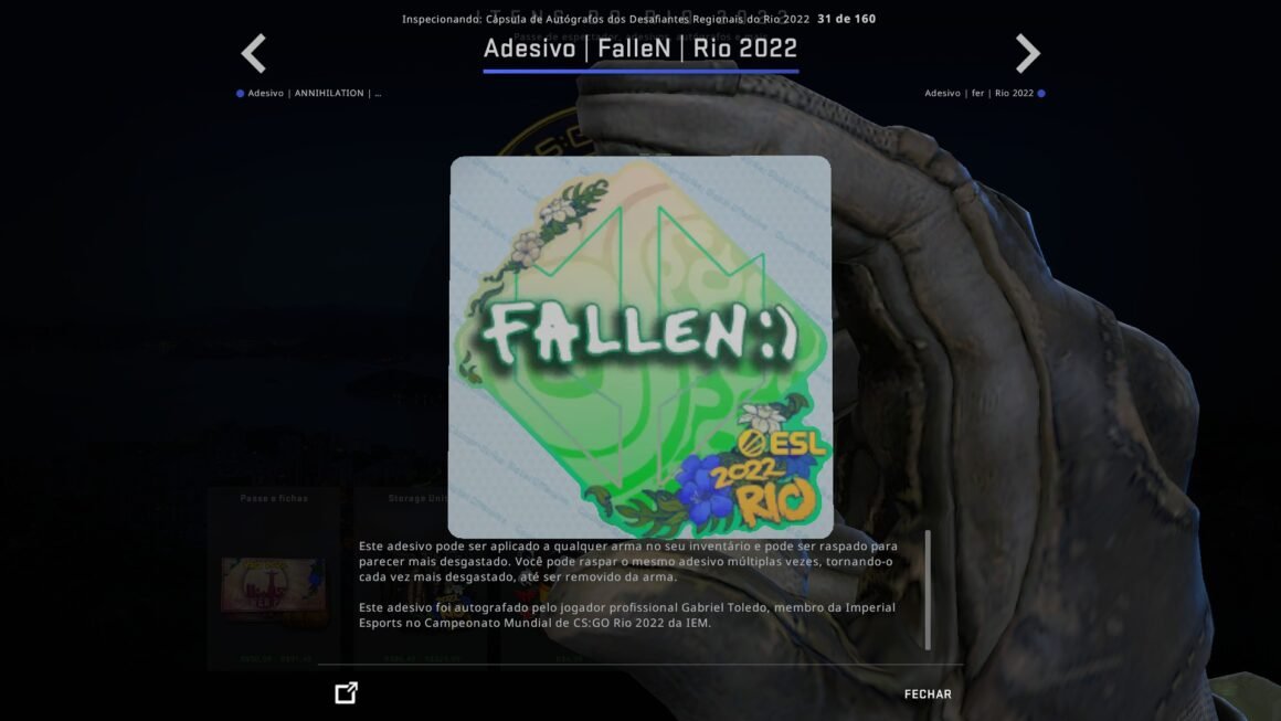 adesivos iem rio major