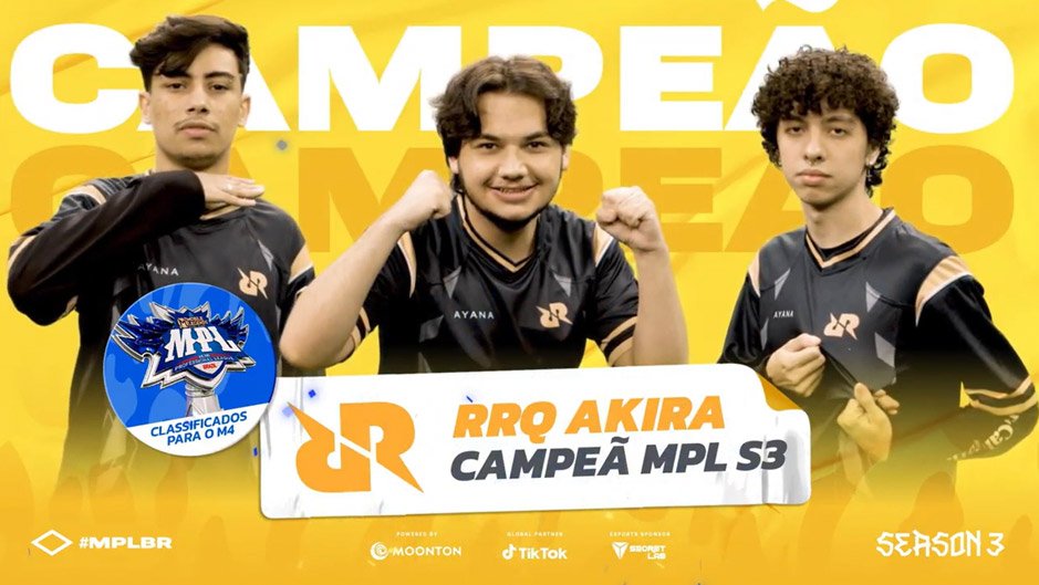RRQ Akira campeã