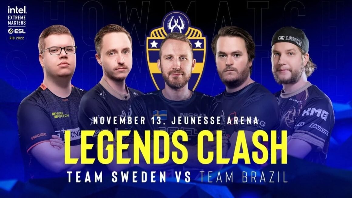 Suécia showmatch Major Rio