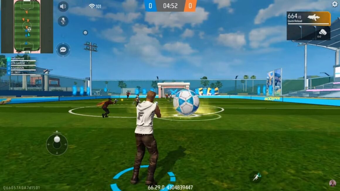 free fire futebol