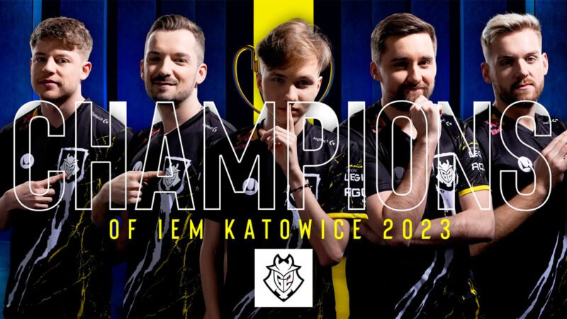 G2 campeã IEM Katowice 2023