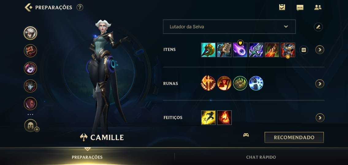Wild Rift melhores builds e runas para Camille