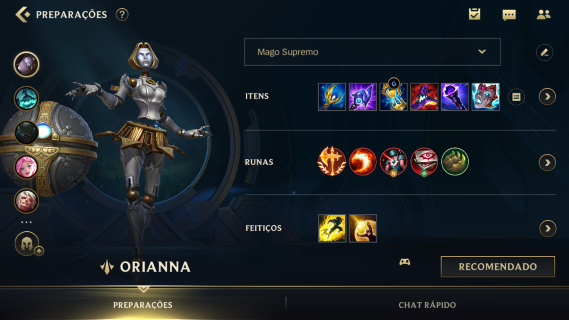 Wild Rift Melhores Builds E Runas Para Orianna