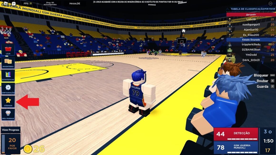 Códigos Lendas do Basquete (Basketball Legends) [Abril 2025]