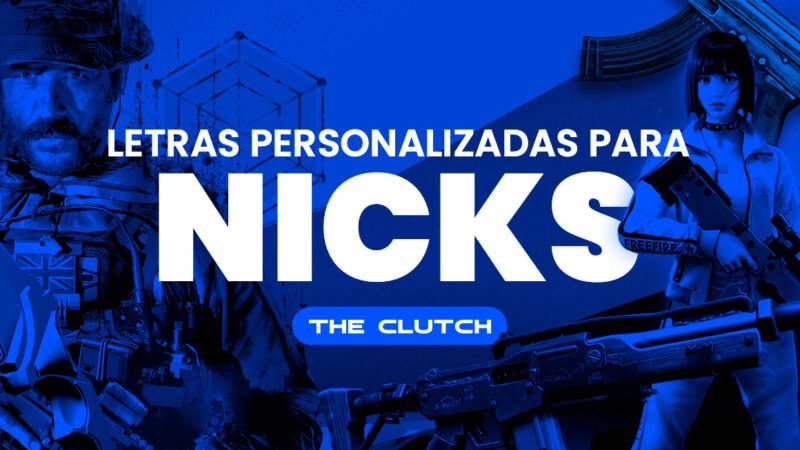 Letras personalizadas para nick personalize seu apelido