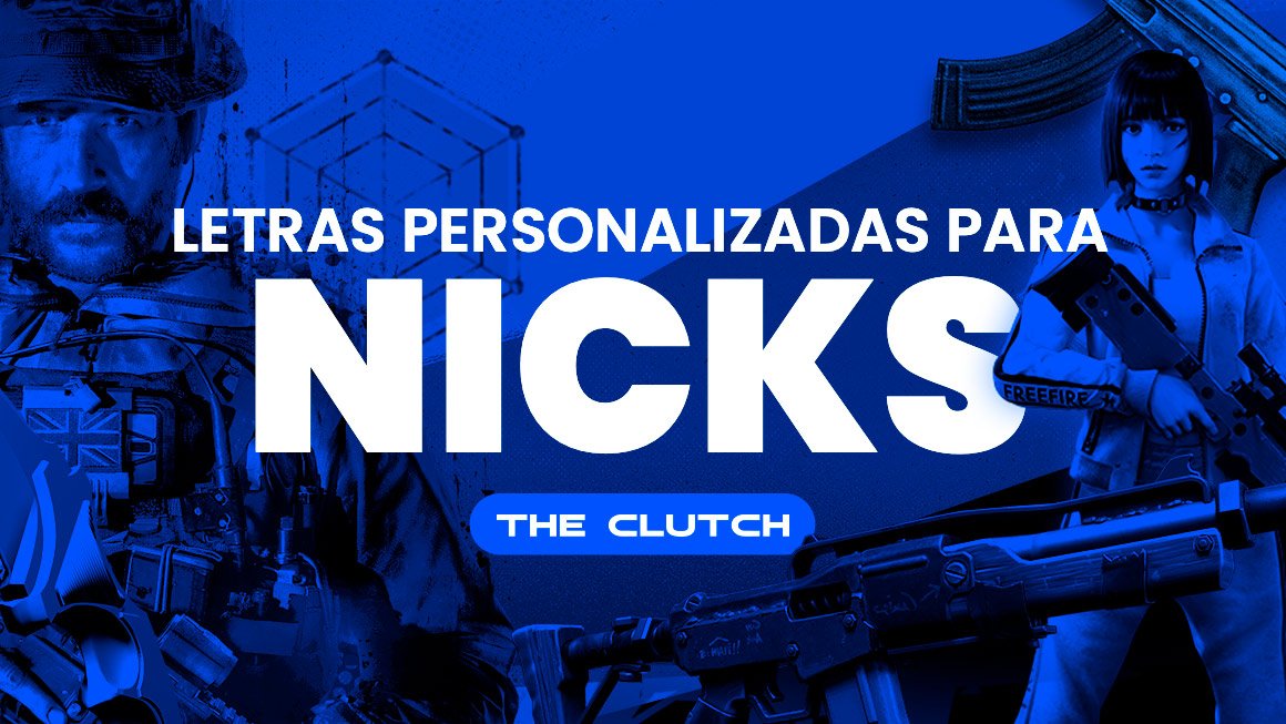Letras personalizadas para nick: personalize seu apelido