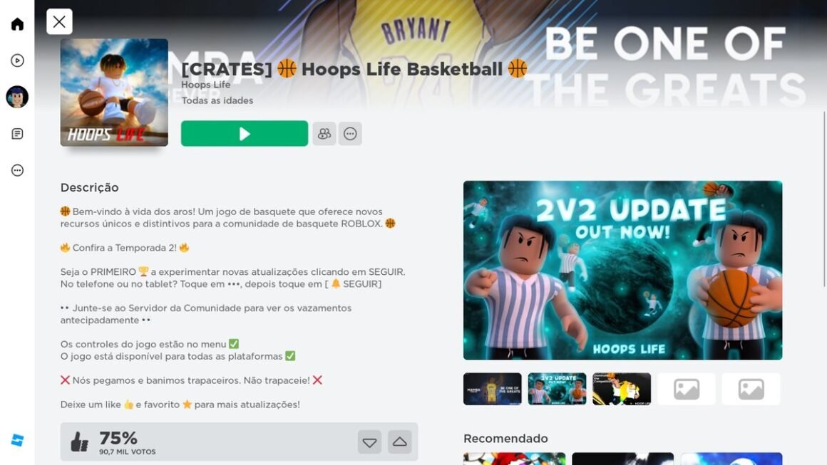 Códigos Hoops Life Basketball (Janeiro 2024)