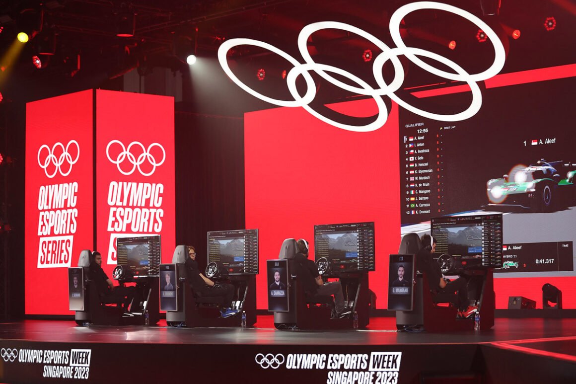 Palco do Olympic Esports Series