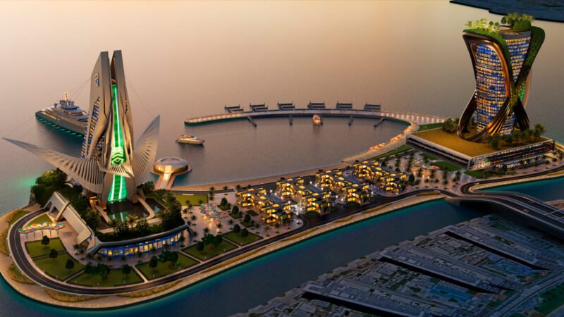Ilha de Esports em Abu Dhabi