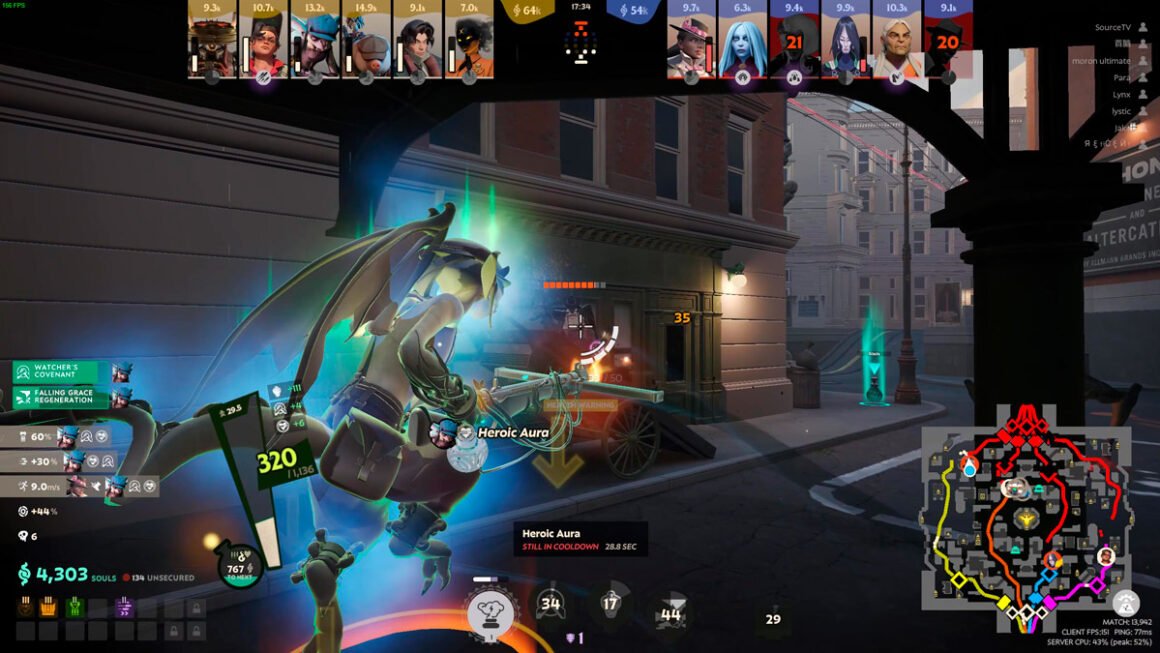 Gameplay de Deadlock