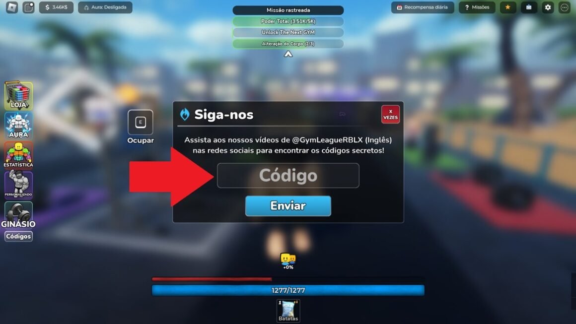 Códigos Liga do Ginásio (Gym League) [Janeiro 2026]