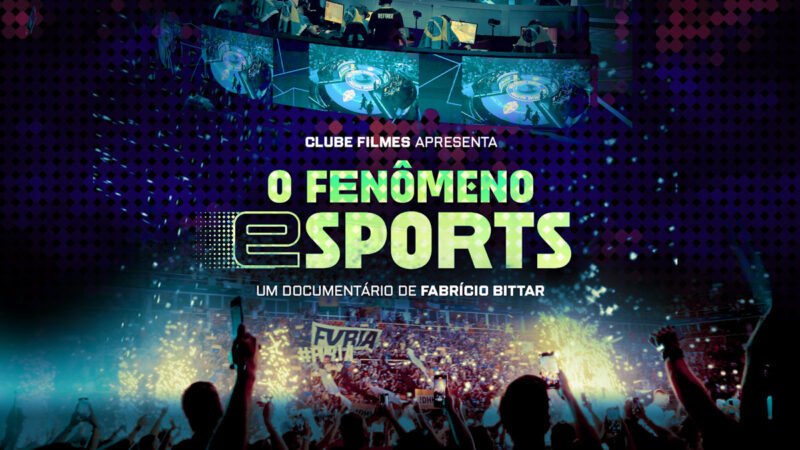 Capa do documentário O Fenômeno Esports