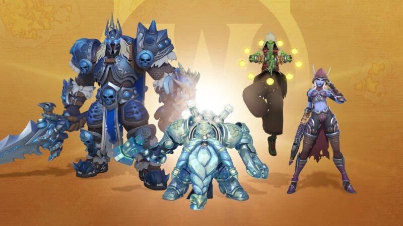 Skins de WoW no Overwatch 2