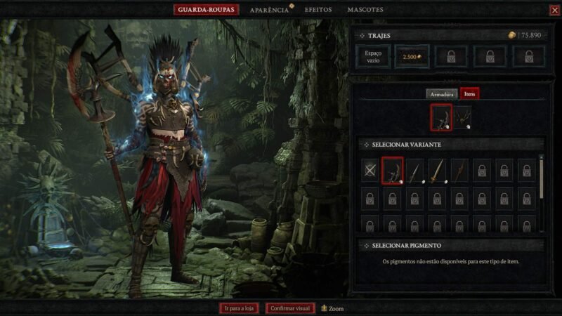 Skin de Diablo 4