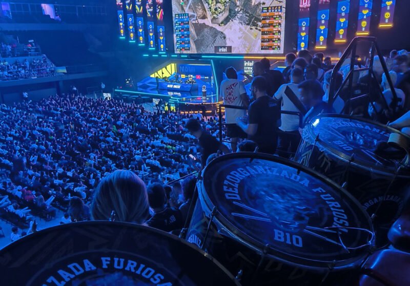 Bateria torcida FURIA