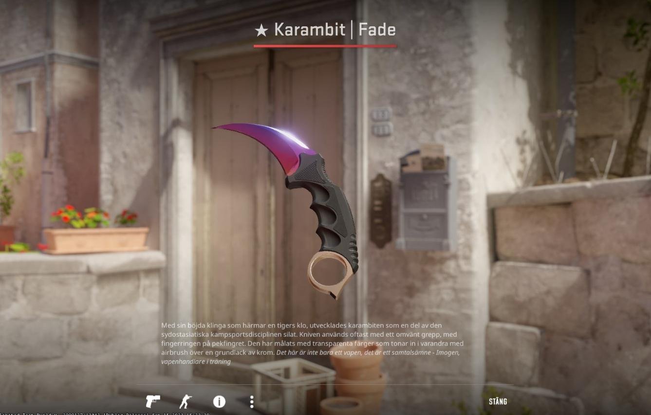 Karambit | Fade