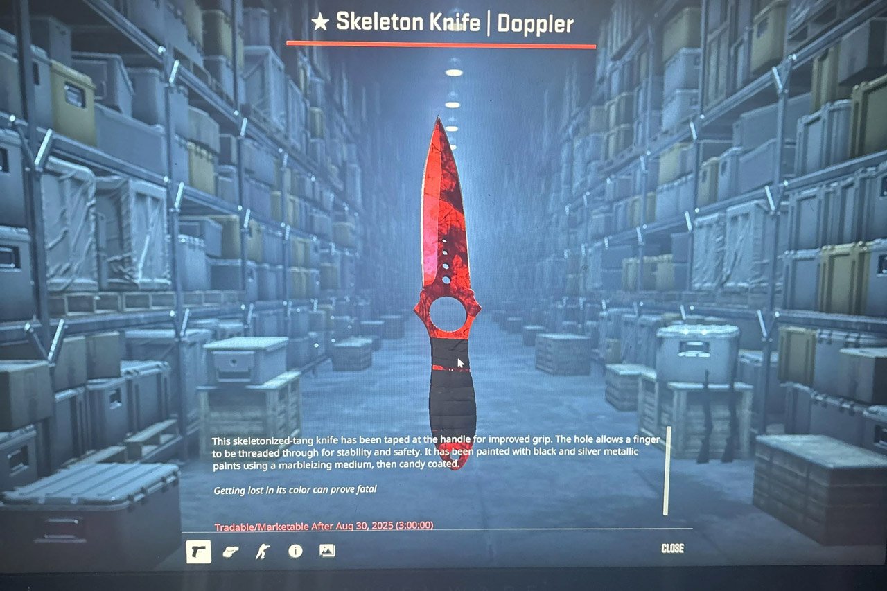 Skeleton Knife | Doppler